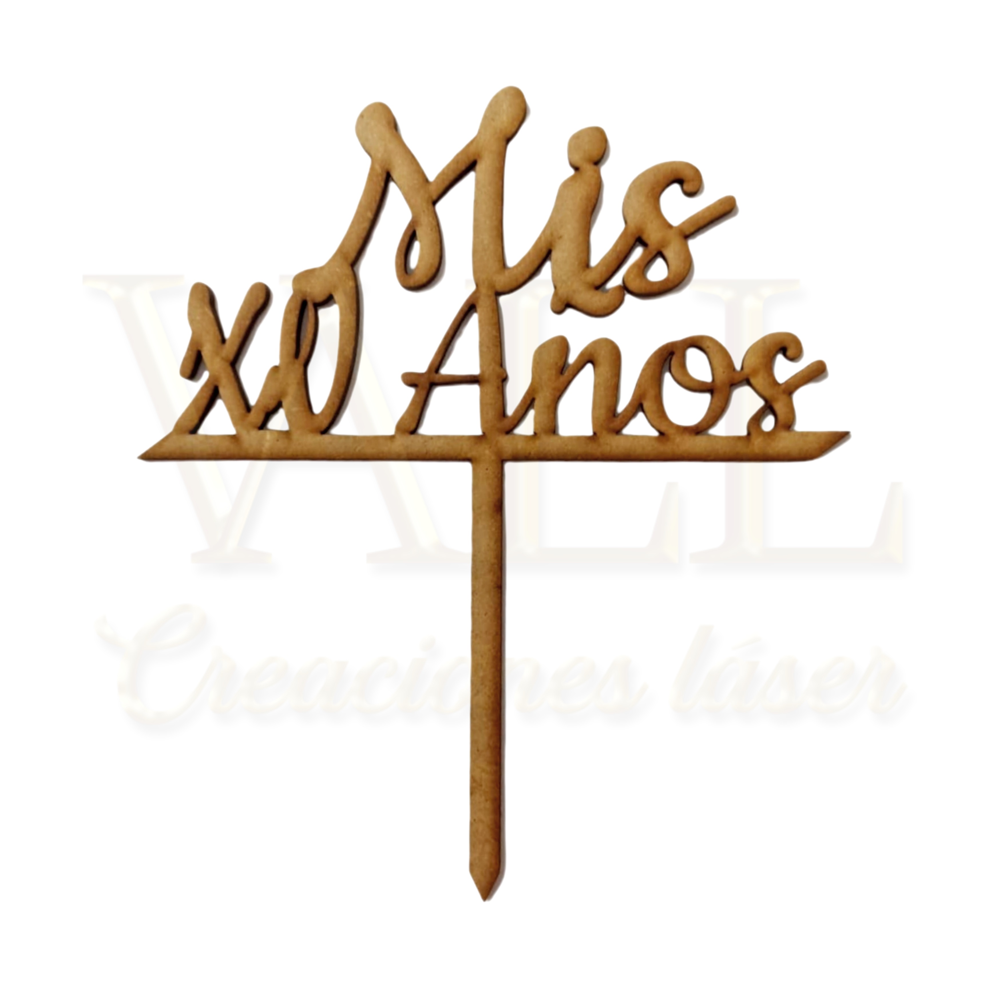 Cake topper XV años