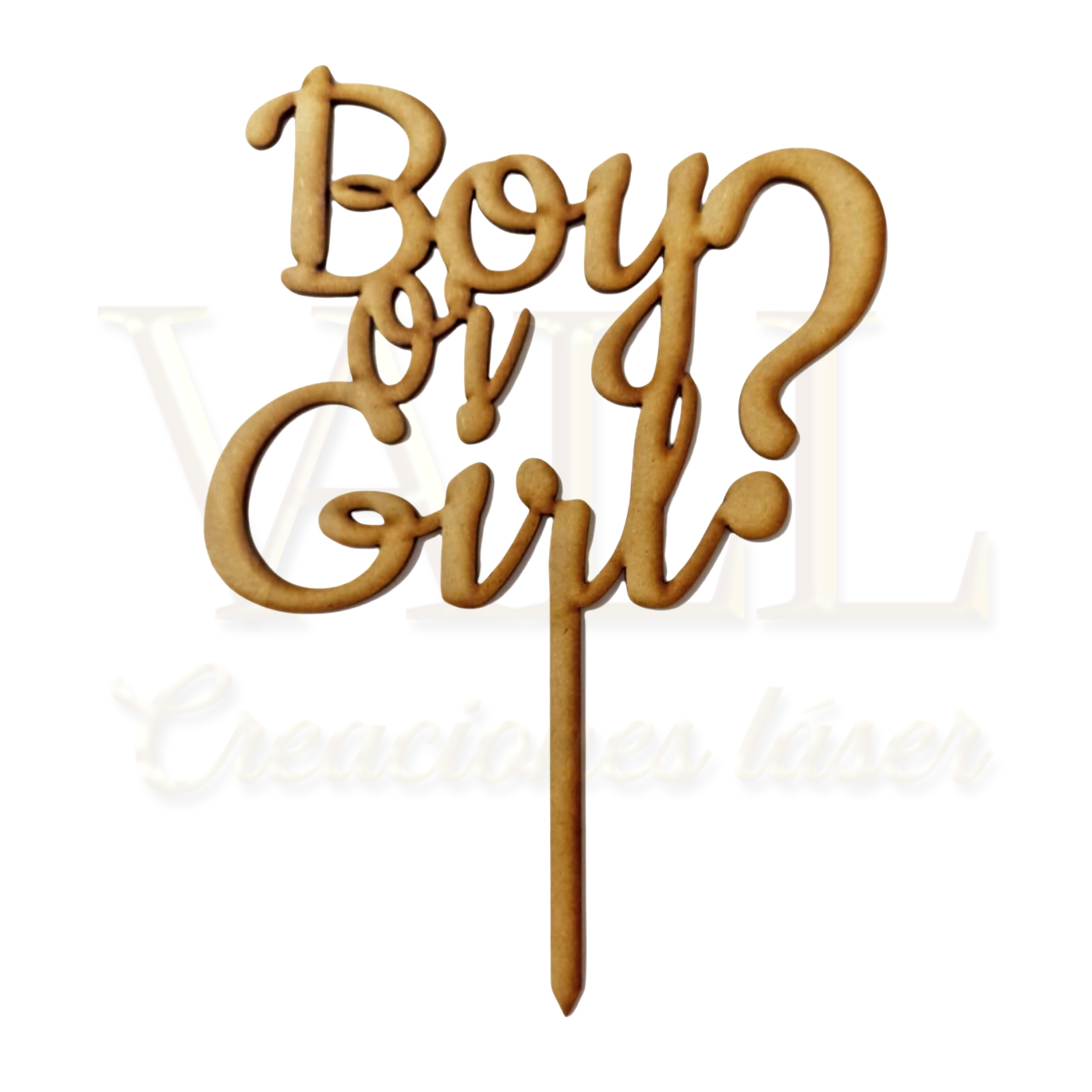 Cake topper boy or girl