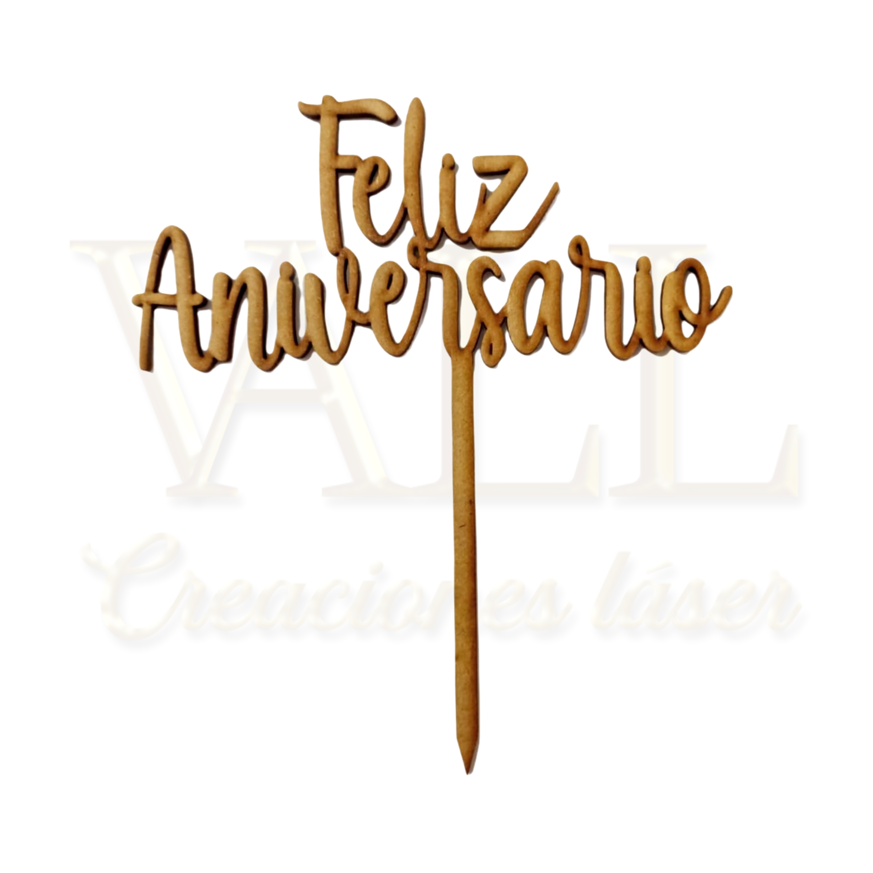 Cake topper aniversario